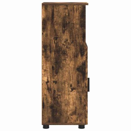 Шкаф за баня Димян дъб 30 x 35 x 95 см Инженерно дърво & Метал