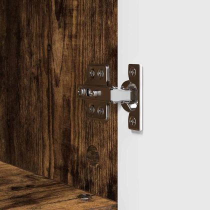 Шкаф за баня Димян дъб 30 x 35 x 95 см Инженерно дърво & Метал