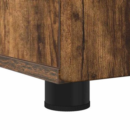 Шкаф за баня Димян дъб 30 x 35 x 80 см Инженерно дърво & Метал