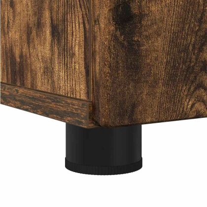 Шкаф за баня Димян дъб 30 x 35 x 192 см Инженерно дърво & Метал