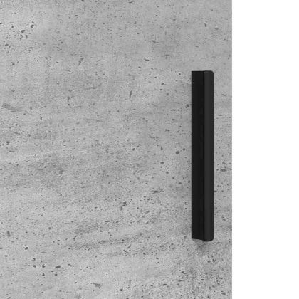 Шкаф за баня със съхранение Циментено сиво 30 x 31,5 x 61 см