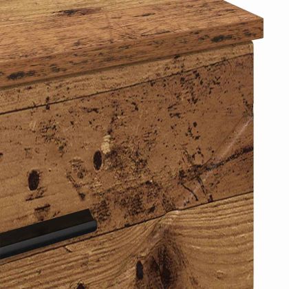 Нощен шкаф Старо дърво 38 x 38 x 66 см Инженерно дърво