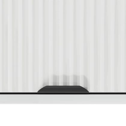 Шкаф за баня Монтиране на стена Лъскаво бяло 39 x 23,5 x 65 см