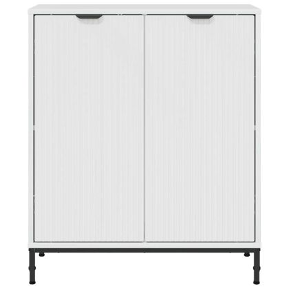 Служебен шкаф Бяло Със Силен Гланц 69.5 x 33 x 82 см