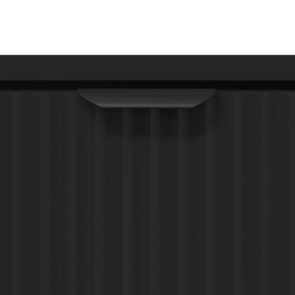 Масичка за кафе Черно 90 x 49 x 46 см Инженерно дърво