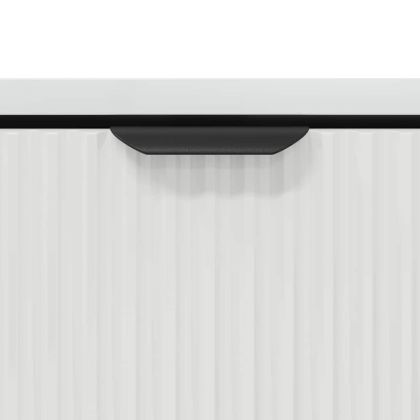 Масичка за кафе Бяло Със Силен Гланц 90 x 49 x 46 см