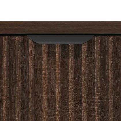 Масичка за кафе Кафяв дъб 90 x 49 x 46 см Инженерно дърво