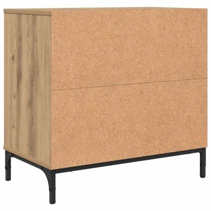 Нощно шкафче дъб артизан 63.5 x 36 x 61 см Инженерно дърво