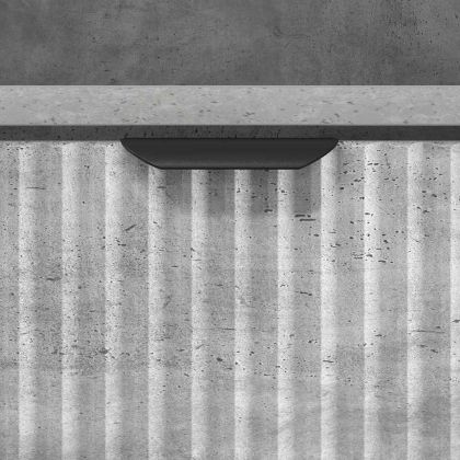 Нощни маси 2 pcs Бетонно сиво 49 x 36 x 61 см Инженерно дърво