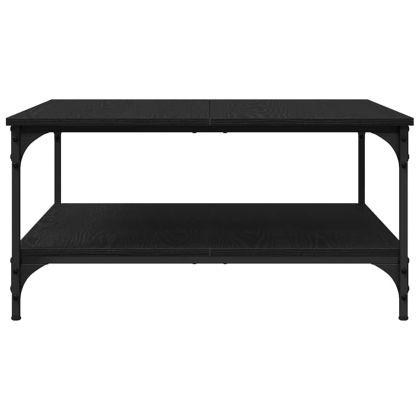 Масичка за кафе Черен дъб 80 x 80 x 40 cm Инженерно дърво