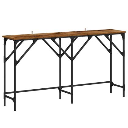 Конзолна маса Старо дърво 140 x 29 x 75 см Инженерно дърво