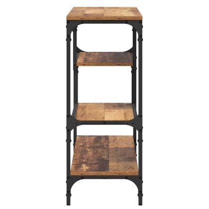 Конзолна маса Старо дърво 100 x 30 x 75 см Инженерно дърво