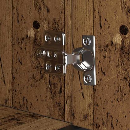 Комплект мебели за баня с рафт Старо дърво 35 x 37,5 x 100 см