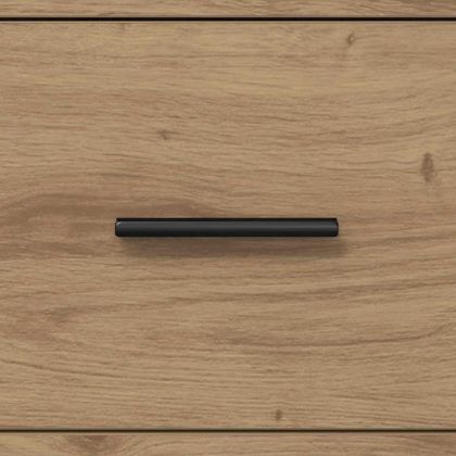 Комплект мебели за баня Дъб 35 x 37,5 x 166 см Инженерно дърво