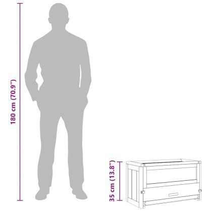Клетка за хамстери 60x30x35 см масивна ела