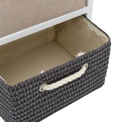 Шкаф за съхранение, 4 чекмеджета, дърво