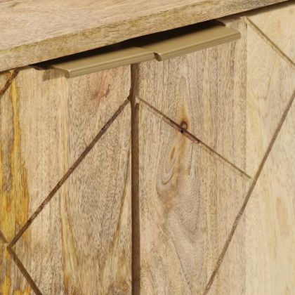 Сайдборд, 80x30x75 см, мангово дърво масив