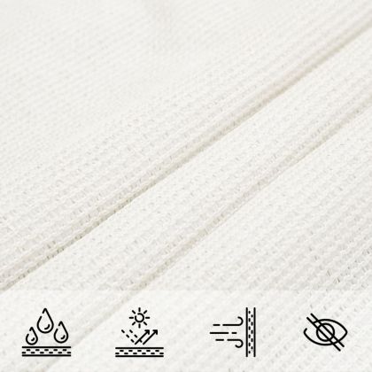 Платно-сенник, 160 г/м², бяло, 3x3 м, HDPE