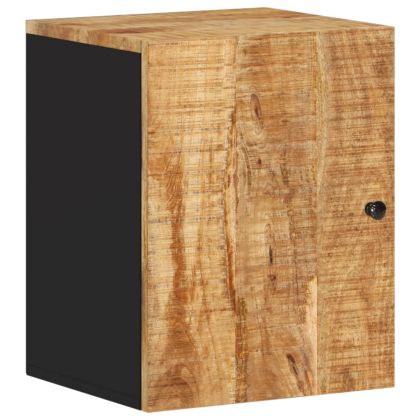 Комплект мебели за баня, 5 части, масивна мангова дървесина