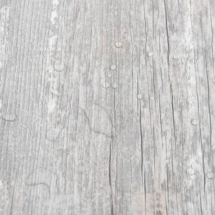 Самозалепващи подови дъски, 55 бр, PVC, 5,11 м², сиви