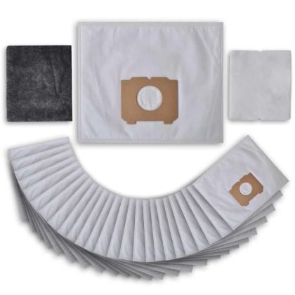 Торбички за прахосмукачка с филтри, 25 броя, за AEG, Progress, Tornado