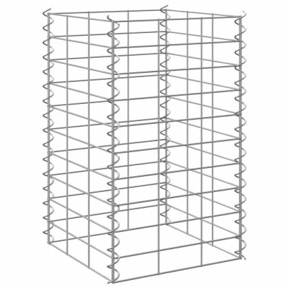 Габиони повдигнати лехи, 3 бр, 30x30x50 см, желязо