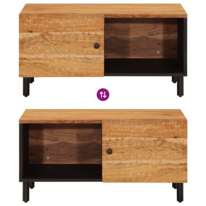 Кафе маса, 80x50x40 см, масивна акация