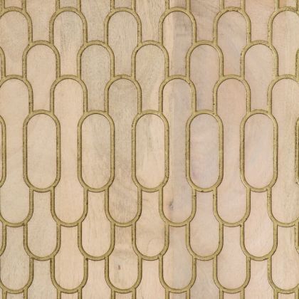 Висок шкаф, 40x33x110 см, мангово дърво масив