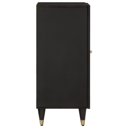 Страничен шкаф 40x33x75 см манго масивно дърво