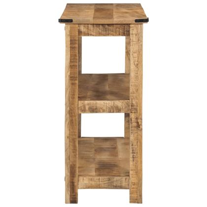 Конзолна маса, 100x35x75 см, мангово дърво масив