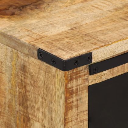 Бюфет с 3 чекмеджета 55x35x60 см масивно мангово дърво