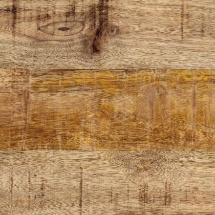 Кухненска количка 60x40x80 см масивно грубо мангово дърво