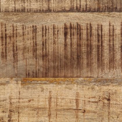 Кафе маса, 80x50x40 см, грубо мангово дърво масив