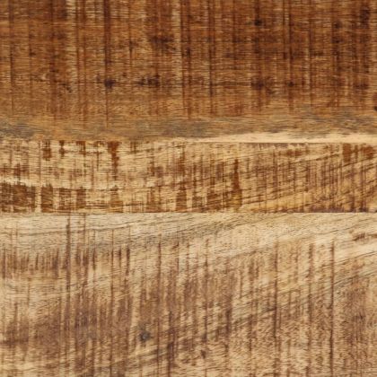 Маса за кафе, 45x45x35 см, грубо мангово дърво масив