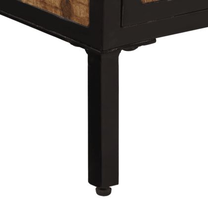 Бюфет 105x35x70 см грубо мангово дърво масив