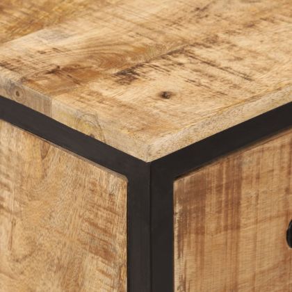 Бюфет 70x35x70 см грубо мангово дърво масив