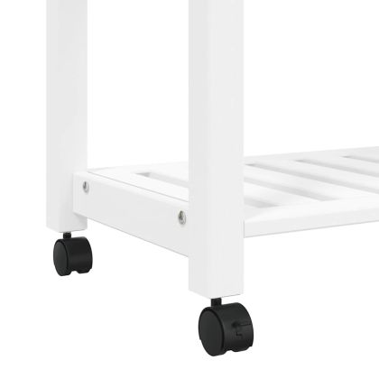 Кухненска количка "MONZA" 60x40x88,5 см борово дърво масив