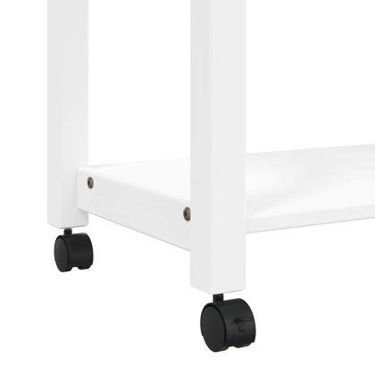 Кухненска количка "MONZA" 60x40x88,5 см борово дърво масив