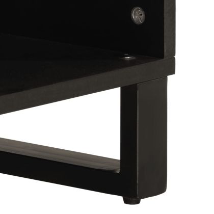 ТВ шкаф, 100x34x46 см, мангово дърво масив