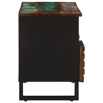 ТВ шкаф, 100x34x46 см, масивно акациево дърво