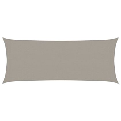 Платно-сенник, 160 г/м², правоъгълно, светлосиво, 2x5 м, HDPE