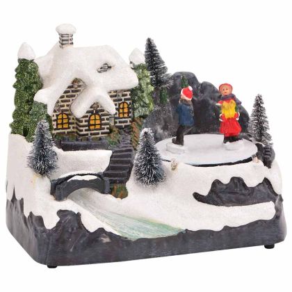 Празнична декорация за маса Многоцветен 16 x 11.5 x 13 см