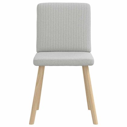 Трапезни столове 2 бр Cloud сив плат