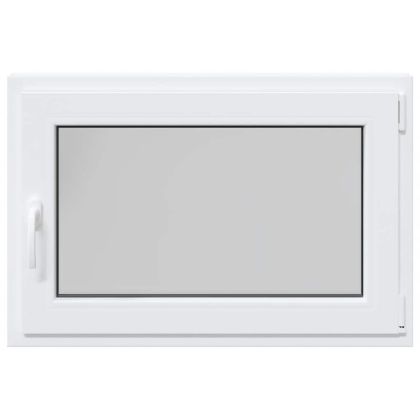 Прозорец за мазе "RISOR" 90x50 см, отваряемо-отварящ се, DIN десен, бял