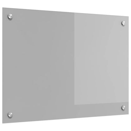 Кухненски заден панел Светлосиво 70 x 50 x 0,6 см