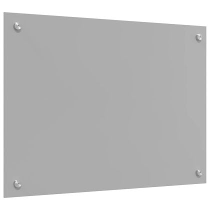 Кухненски заден панел Светлосиво 70 x 50 x 0,6 см