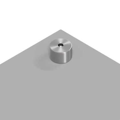 Кухненски заден панел Светлосиво 70 x 50 x 0,6 см