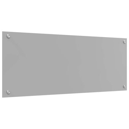 Кухненски заден панел Светлосиво 100 x 40 x 0,6 см