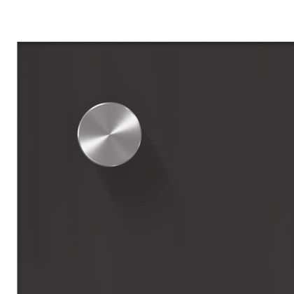 Кухненски заден панел Тъмносив 80 x 40 x 0,6 см закалено стъкло