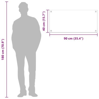Кухненски заден панел Жълто 90 x 40 x 0,6 см закалено стъкло